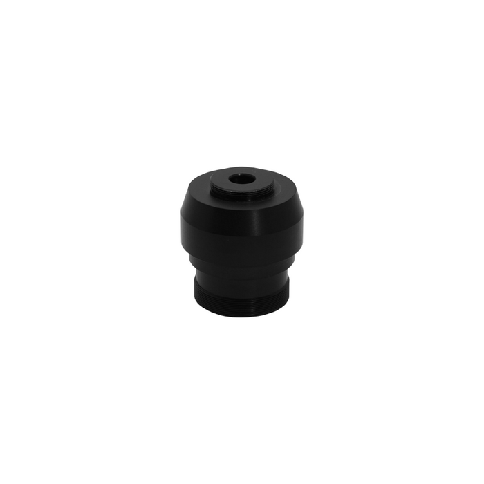 1X Microscope Camera Coupler C-Mount Adapter 38mm, SKU BM13014161, three quarter front view