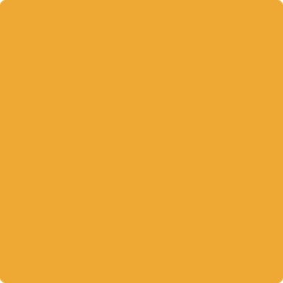 2155-30: Yellow Marigold a paint color by Benjamin Moore avaiable at Clement's Paint in Austin, TX.
