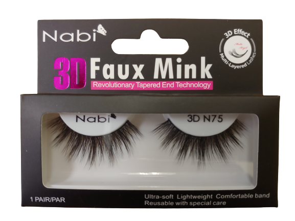 3D N75 - Nabi 3D Faux Mink Eyelash