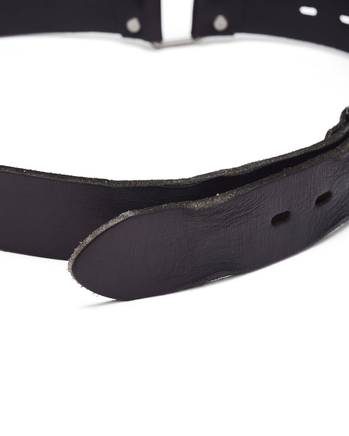 ACCEPTANCE WIDE LEATHER BELT