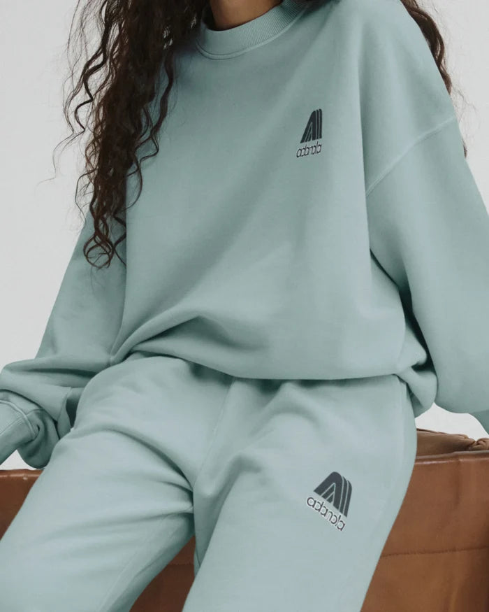Adanola Echo Washed Straight Leg Sweatpants