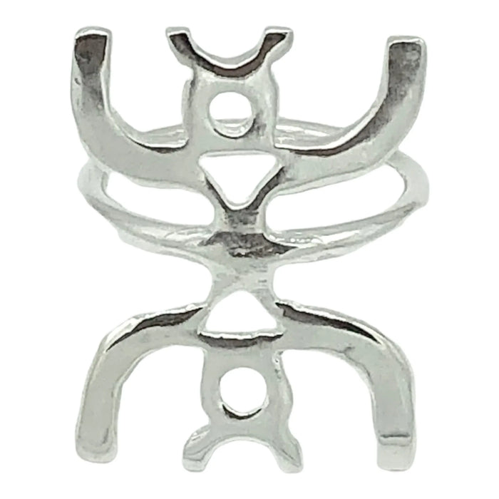 Ancestor Totem Ring Silver - Yelena Noah Designs