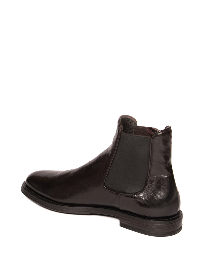PANTANETTI beatles pelle aubergine<BR/> 16802 LAGOS-AUBERGINE