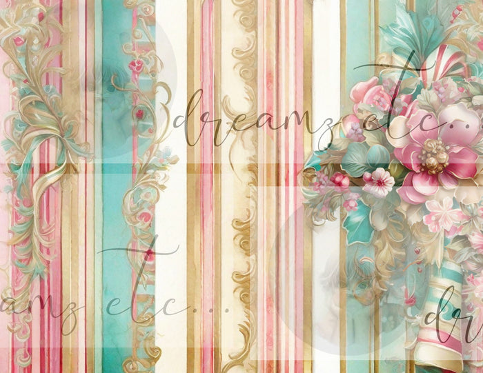 Candy Cane Lane - Digital Journal Kit