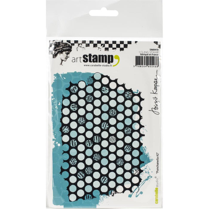 Carabelle Cling Stamp - Punchanella #2 *