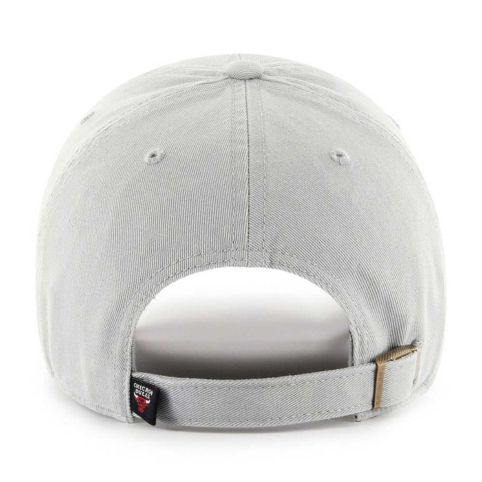 Chicago Bulls Grey Clean Up Adjustable Cap