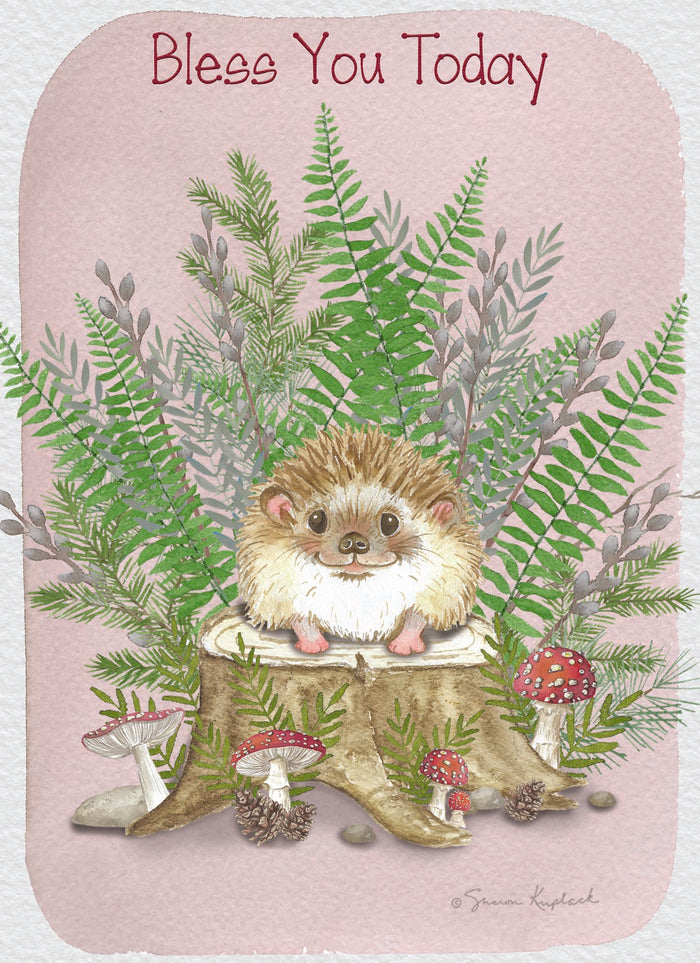 Bless you today hedgehog