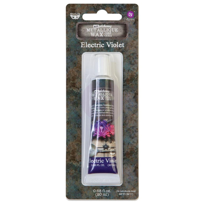 Finnabair Art Alchemy Metallique Wax - Prima - Electric Violet