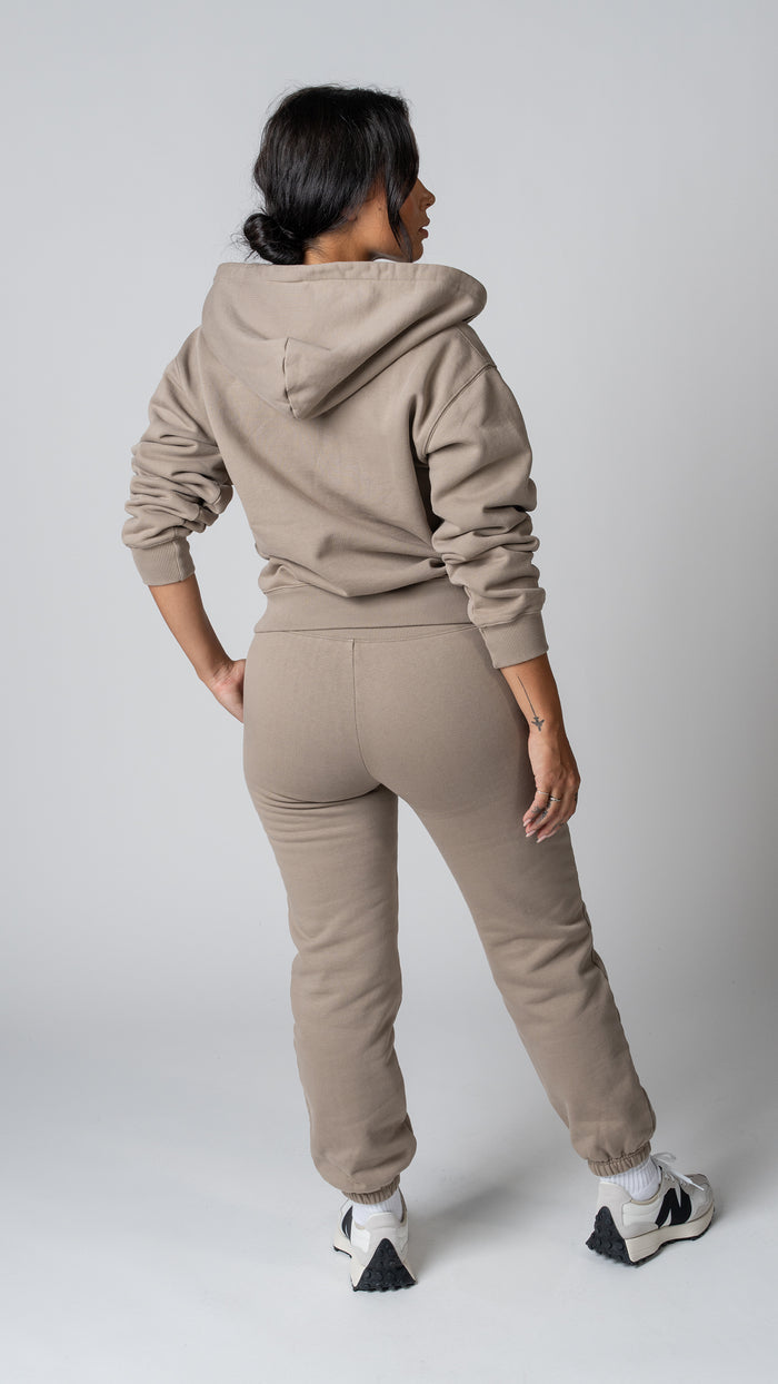 Foundation Jogger Sweatpant in Taupe - view 3