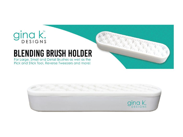 Gina K. Designs - Tools - Blending Brush Holder. Available at Embellish Away located in Bowmanville Ontario Canada.