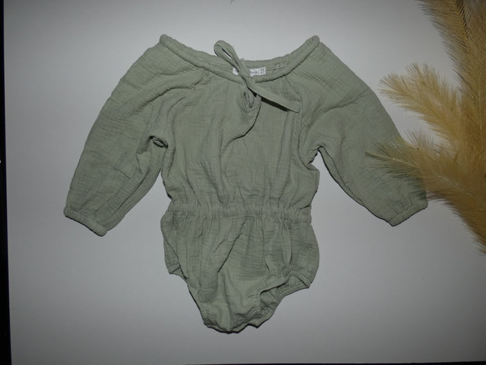 ‘Indie’ Romper - Moss