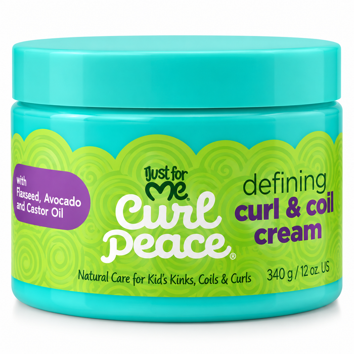 Just For Me Curl Peace Defining Curl & Coil Cream – 12 oz (340 g)