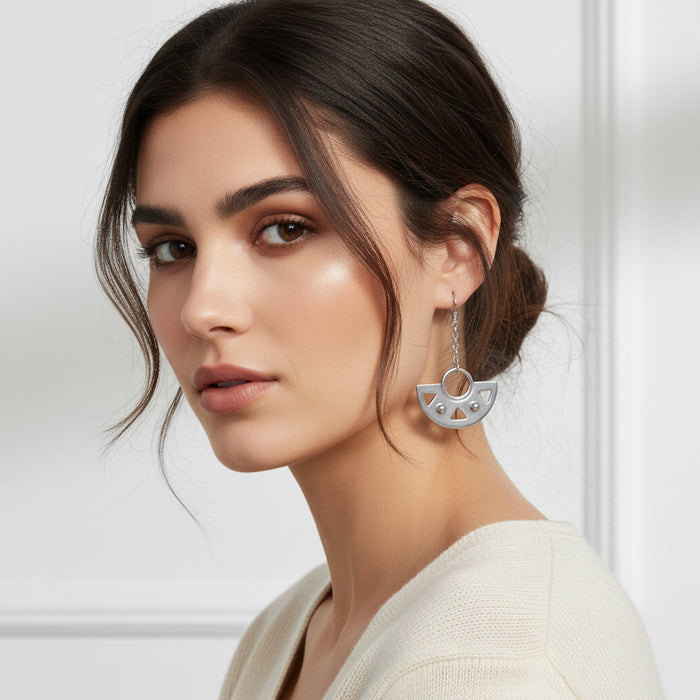 Meridian Earrings Silver