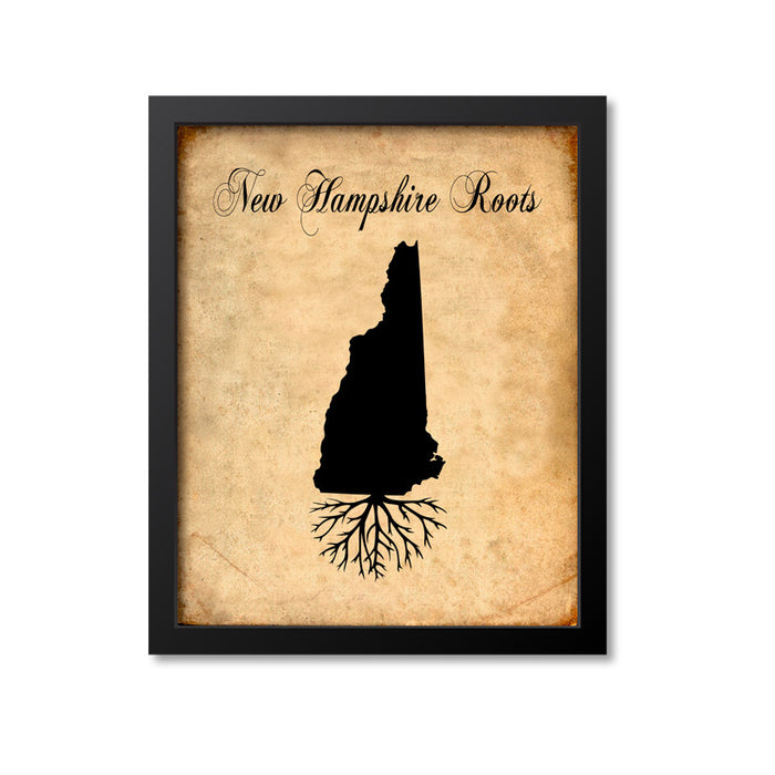 New Hampshire Roots Print