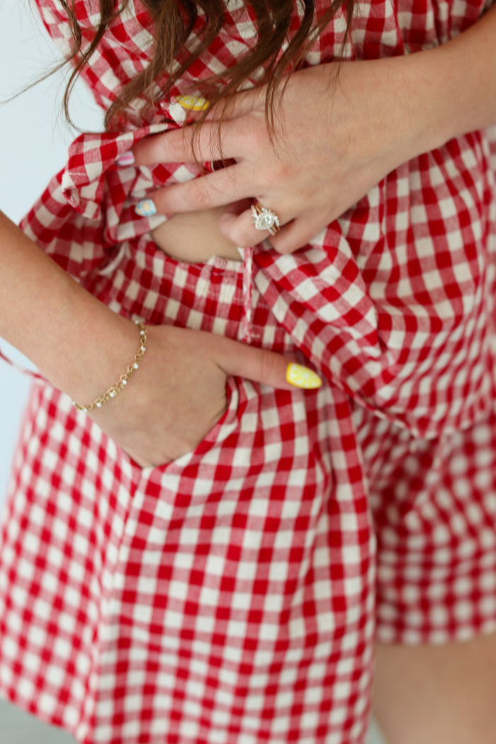 Close up of pockets