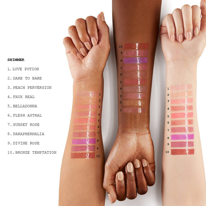 Pat McGrath Lust: Gloss Lip Gloss - Sunset Rose (Warm Rose with Golden Pearl)