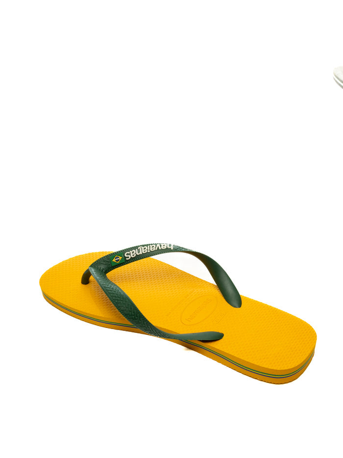 HAVAIANAS sandalo brasil logo giallo 4110850 BRASIL LOGO-1740
