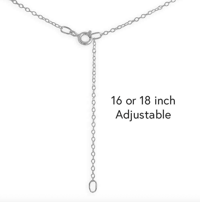 Sterling Silver Envelope Locket Necklace