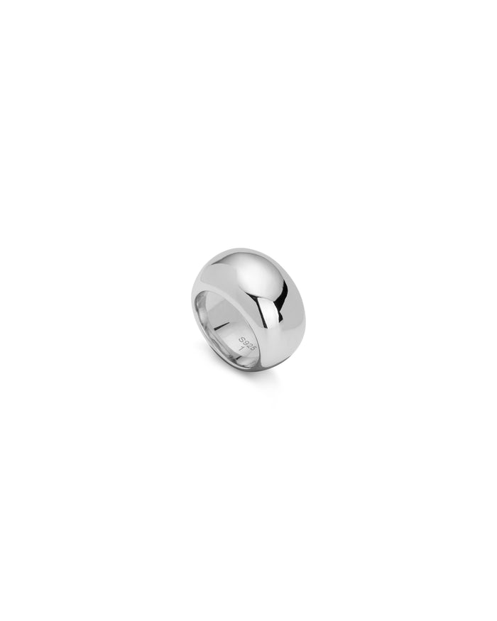 THE ORIGINAL 1 WIDE BAND SILVER RING
