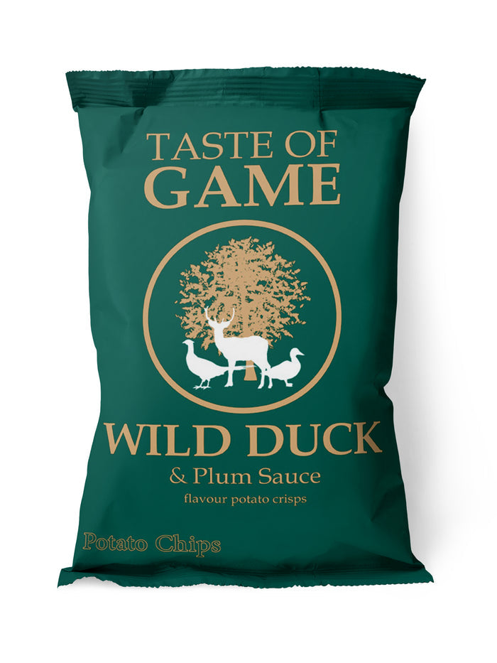 Wild Duck and Plum Crisps 150g (Case of 12)