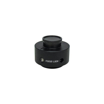 0.5X Body & Eyetube Microscope Camera Coupler C-Mount Adapter 38mm, SKU BM05134141, three quarter front view