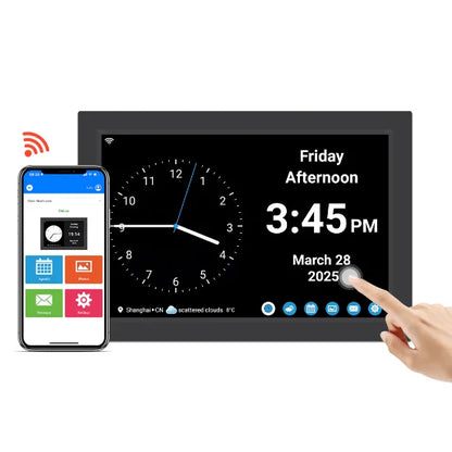 10" iElder Smart Clock - Orientation Dementia Clock