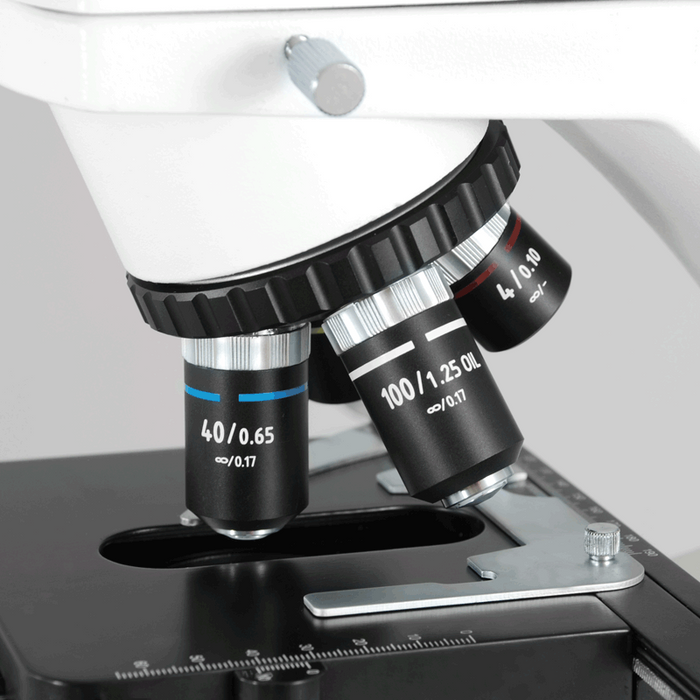 100X Infinity-Corrected Semi-Plan Achromatic Microscope Objective Lens Working Distance 0.13mm