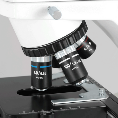 100X Infinity-Corrected Semi-Plan Achromatic Microscope Objective Lens Working Distance 0.13mm