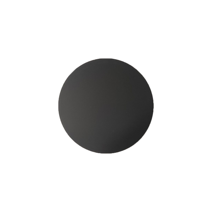 124mm Black White Microscope Stage Plate (4 7/8 inch Diameter), SKU SA04141401, three quarter front view