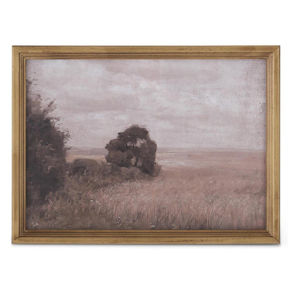 15" Light Fir Wood Framed Natures-cape Prints - Madison's Niche