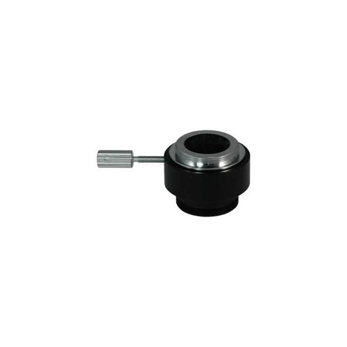 1X Adjustable Microscope Camera Coupler C-Mount Adapter 25mm, SKU BM05044161, three quarter front view