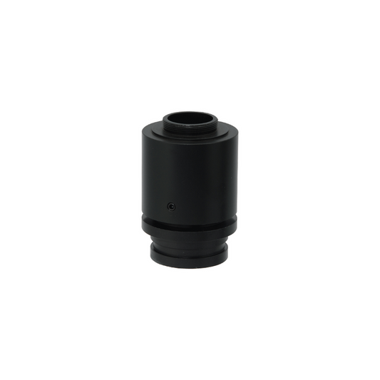 1X Adjustable Microscope Camera Coupler C-Mount Adapter 36mm, SKU BM03014161, three quarter front view
