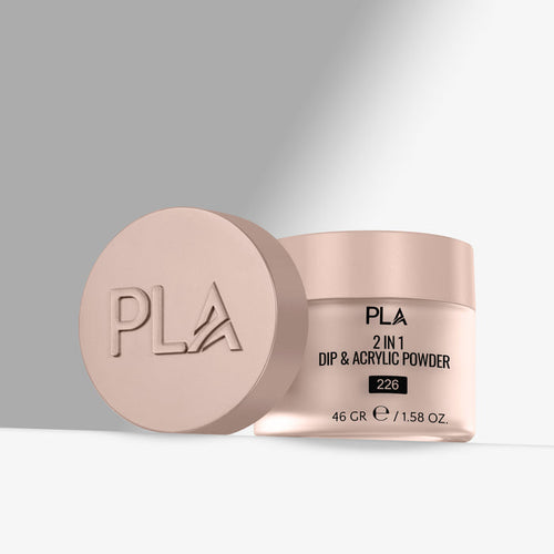 PLA 2 in 1 Dip & Acrylic Powder container with lid on a light gray background