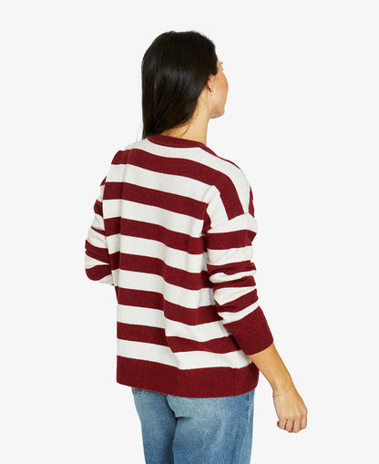 2 Pocket Stripe Pullover