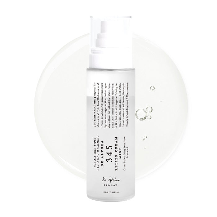 345 RELIEF CREAM MIST - Mist Bifazic Pentru Hidratare Intensa - skinseen.ro