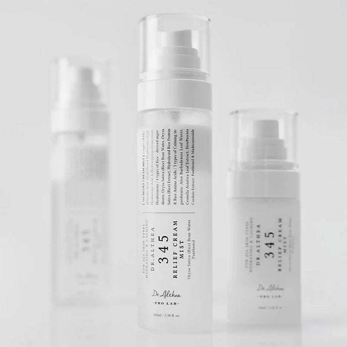 345 RELIEF CREAM MIST - Mist Bifazic Pentru Hidratare Intensa - skinseen.ro