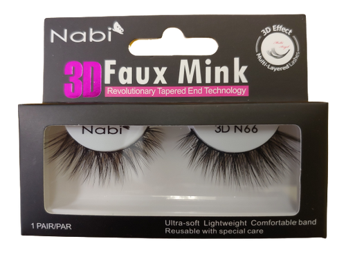 3D N66 - Nabi 3D Faux Mink Eyelash