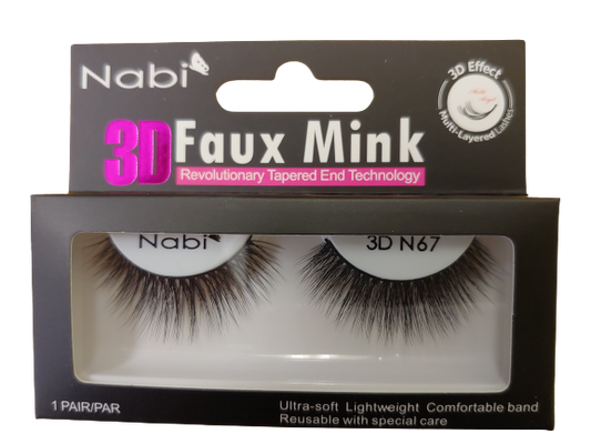 3D N67 - Nabi 3D Faux Mink Eyelash