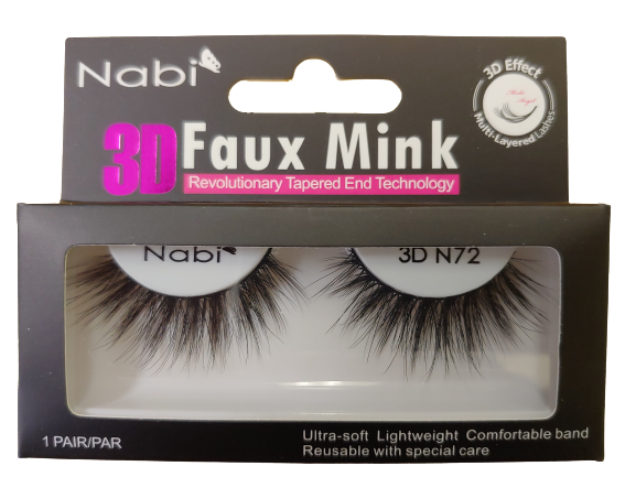 3D N72 - Nabi 3D Faux Mink Eyelash