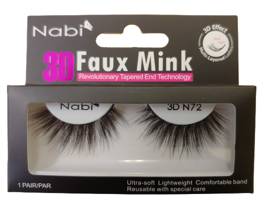 3D N72 - Nabi 3D Faux Mink Eyelash