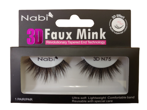 3D N75 - Nabi 3D Faux Mink Eyelash