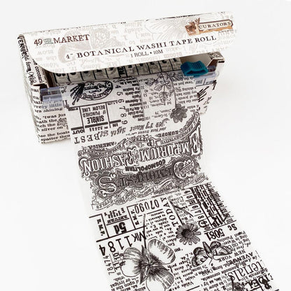 49 And Market Curators - Botanical - 4" Washi Tape Roll