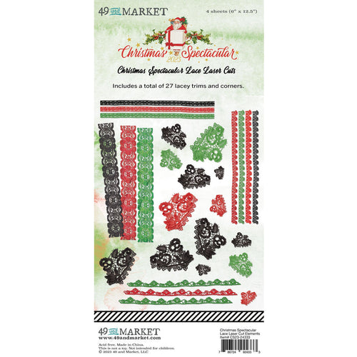 49 And Market Laser Cut Outs - Lace, Christmas Spectacular 2023