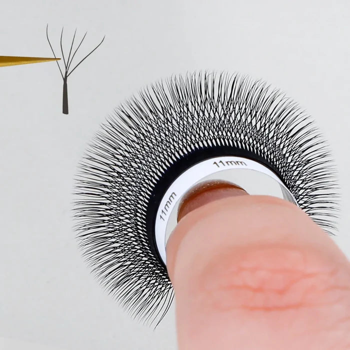 5D W-Shape Clover Lashes 0.07mm| Swaniya Lashes