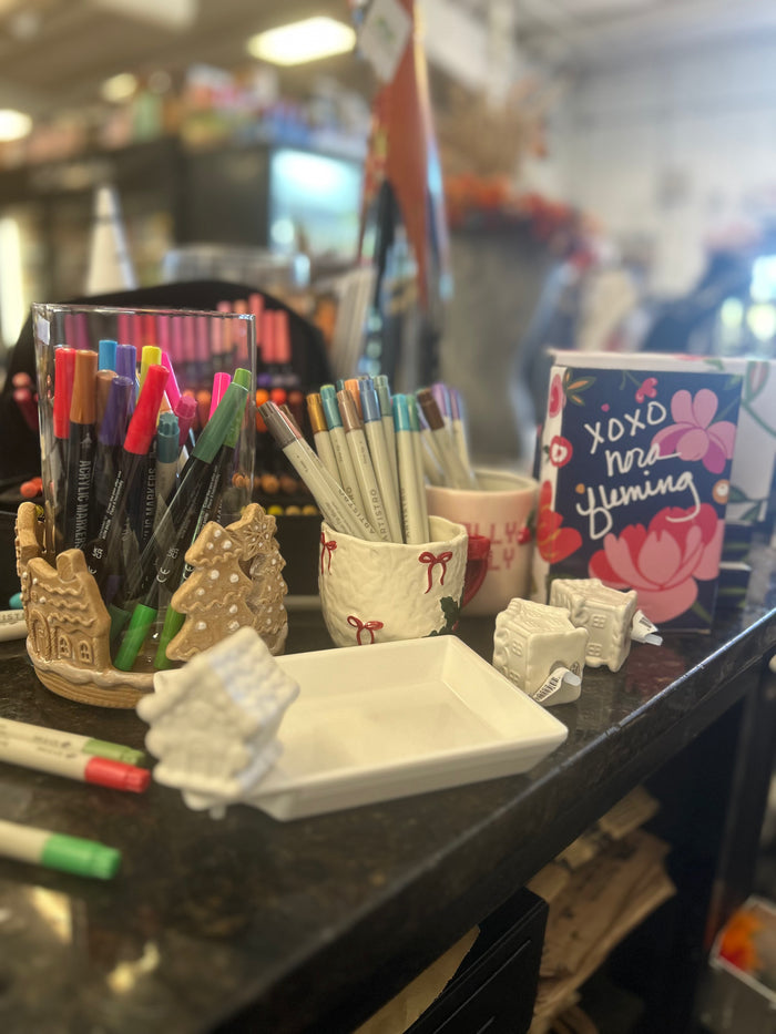 Paint Your Own Nora Fleming Mini at The Mercantile