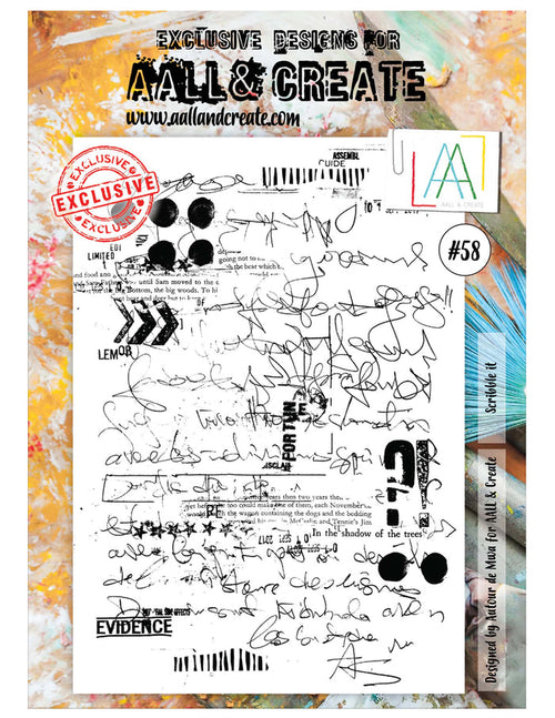 AALL & CREATE - Scribble It - #58 - A4