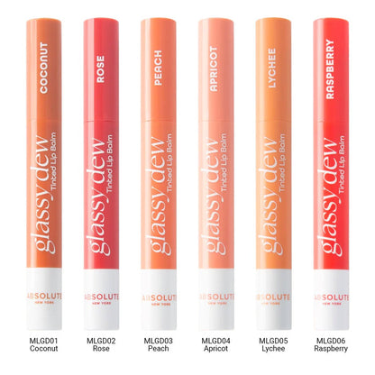 Absolute New York Glassy Dew Tinted Lip Balm - ikatehouse