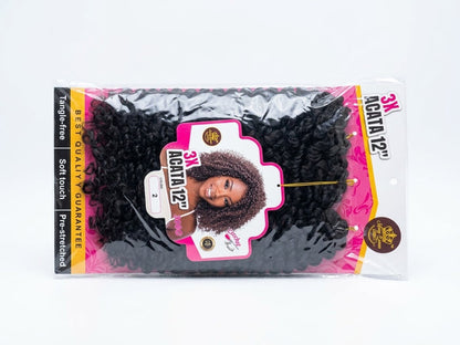 Acata 3X 12”Crochet Braide