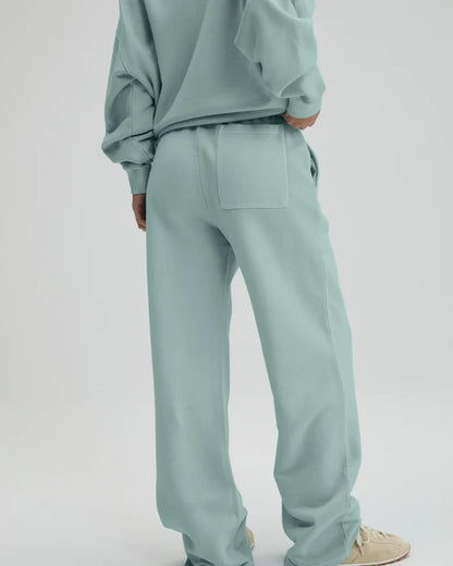 Adanola Echo Washed Straight Leg Sweatpants