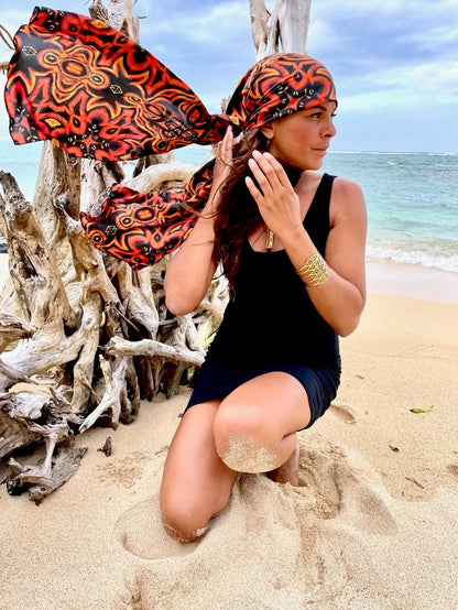 Adinkra scarf - Yelena Noah Designs